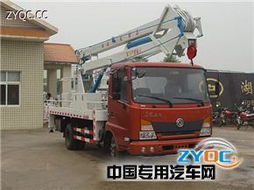 江特牌JDF5080JGKDFL型高空作業車與東風天錦單橋底盤產品點評